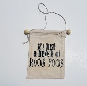 Mini Hocus Pocus Flag Halloween Home Decor